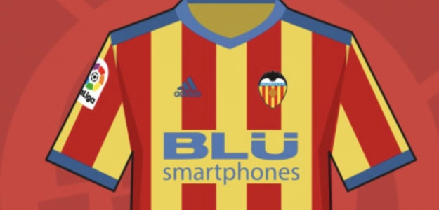 Valencia Camiseta 1º Adidas| Camisa centenario del Valencia CF.