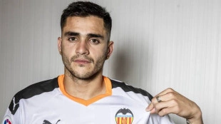 Los números de Maxi Gómez en el Valencia