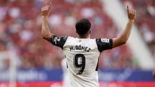Maxi Gómez, la peor temporada realizadora desde que llegó a España