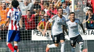 Más de 7 años sin que el Valencia gane al Cholo en Mestalla