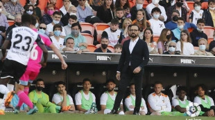 Bordalás: "Parece que el VAR con el Valencia no funciona"