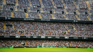 El descenso del Valencia a Segunda
